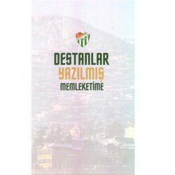 BURSASTORE - Sticker Destanlar Yazılmış Memleketime (9,5x16)