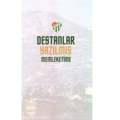 Sticker Destanlar Yazılmış Memleketime (9,5x16)