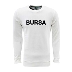 BURSASTORE - Sweat 0 Yaka Bursa Beyaz