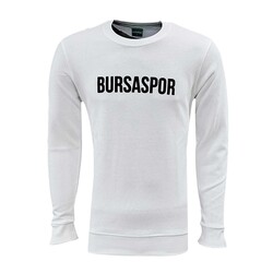 BURSASTORE - Sweat 0 Yaka Bursaspor Beyaz