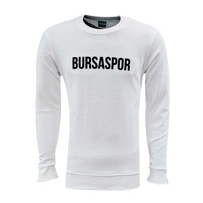 Sweat 0 Yaka Bursaspor Beyaz