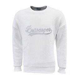 BURSASTORE - Sweat 0 Yaka Bursaspor Beyaz