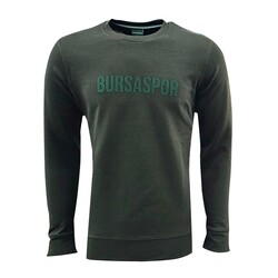 BURSASTORE - Sweat 0 Yaka Bursaspor Haki