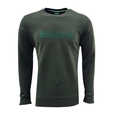 Sweat 0 Yaka Bursaspor Haki