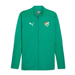 BURSASTORE - Sweat Puma Fermuarlı Logo Yeşil