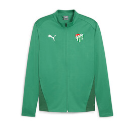 BURSASTORE - Sweat Puma Fermuarlı Logo Yeşil