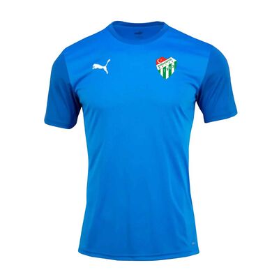 T-Shirt Puma 0 Yaka Logo Mavi