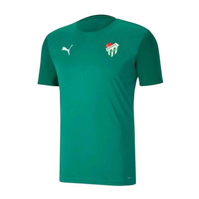 T-Shirt Puma 0 Yaka Logo Yeşil