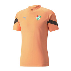 BURSASTORE - T-Shirt Puma 0 Yaka Turuncu Logo