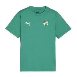 BURSASTORE - T-Shirt Puma 0 Yaka Yeşil Logo