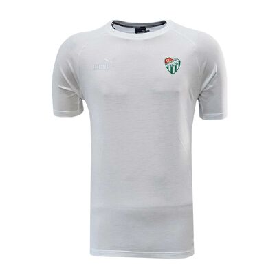 T-Shirt Puma Basic 0 Yaka Logo Beyaz