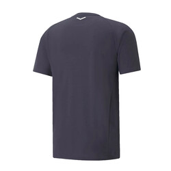 BURSASTORE - T-Shirt Puma Basic 0 Yaka Logo Lacivert (1)