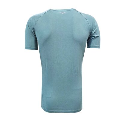 T-Shirt Puma Basic 0 Yaka Logo Mint Yeşil