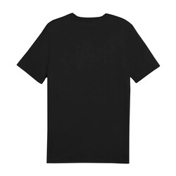 T-Shirt Puma Basic 0 Yaka Logo Siyah - Thumbnail