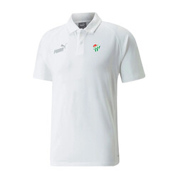 BURSASTORE - T-Shirt Puma Polo Yaka Logo Beyaz