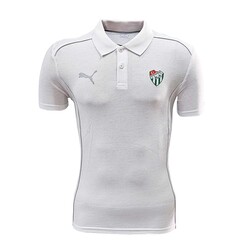 BURSASTORE - T-Shirt Puma Polo Yaka Logo Beyaz