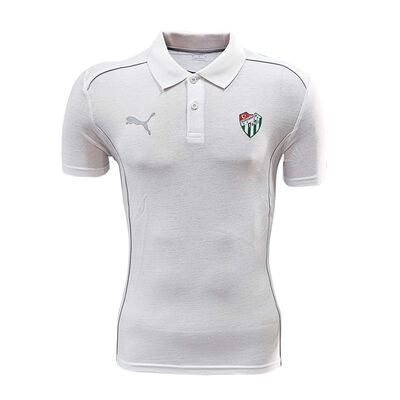 T-Shirt Puma Polo Yaka Logo Beyaz