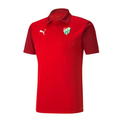 BURSASTORE - T-Shirt Puma Polo Yaka Logo Kırmızı